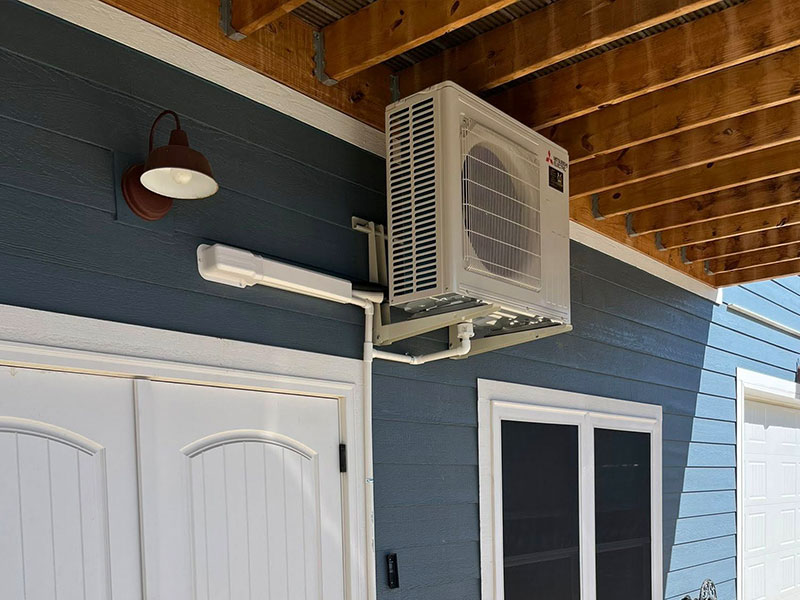 Ac Unit Outside Home